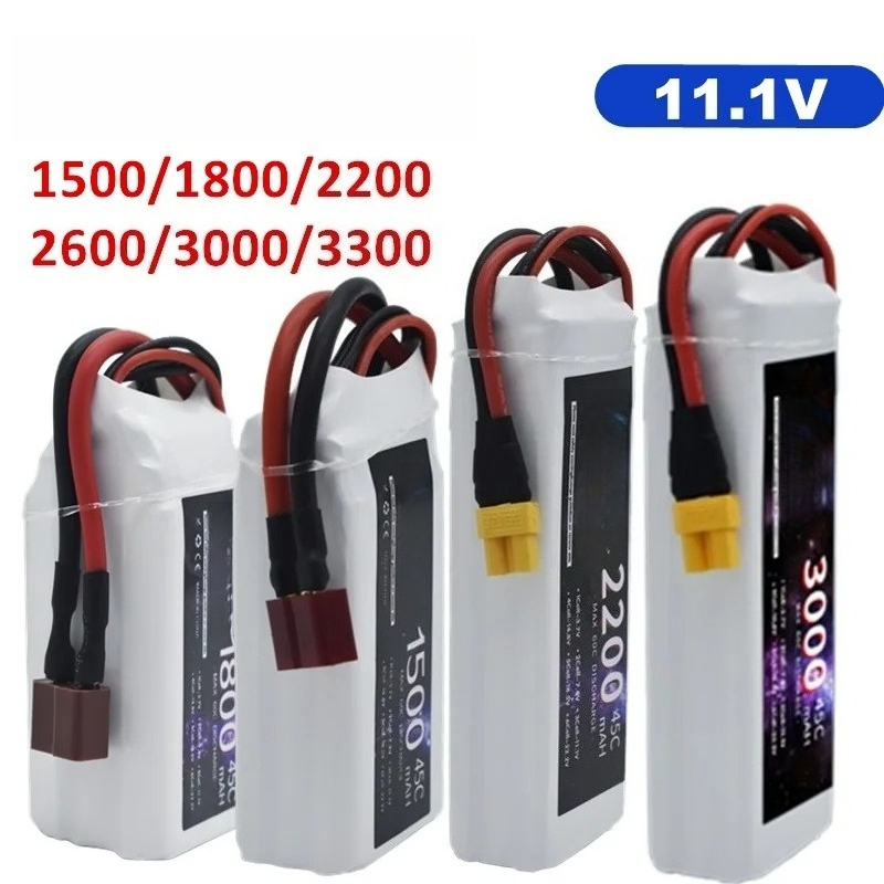 Drone Battery 3S - LiPo аккумулятор 3S 1500мАч 1800мАч 2200мАч