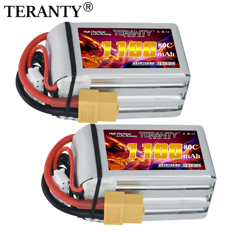 Drone Battery Plate - Аккумулятор LiPo TERANTY 4S 1100 мАч