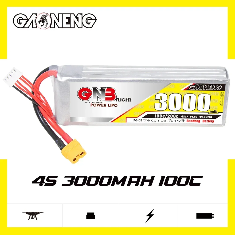 Drone Battery 4S - GAONENG GNB 3000 мАч 4S 100C