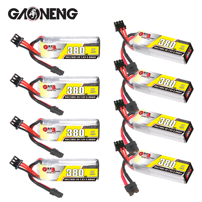 Drone Battery Plate - Аккумулятор LiPo GNB 2S 7.6V 380mAh