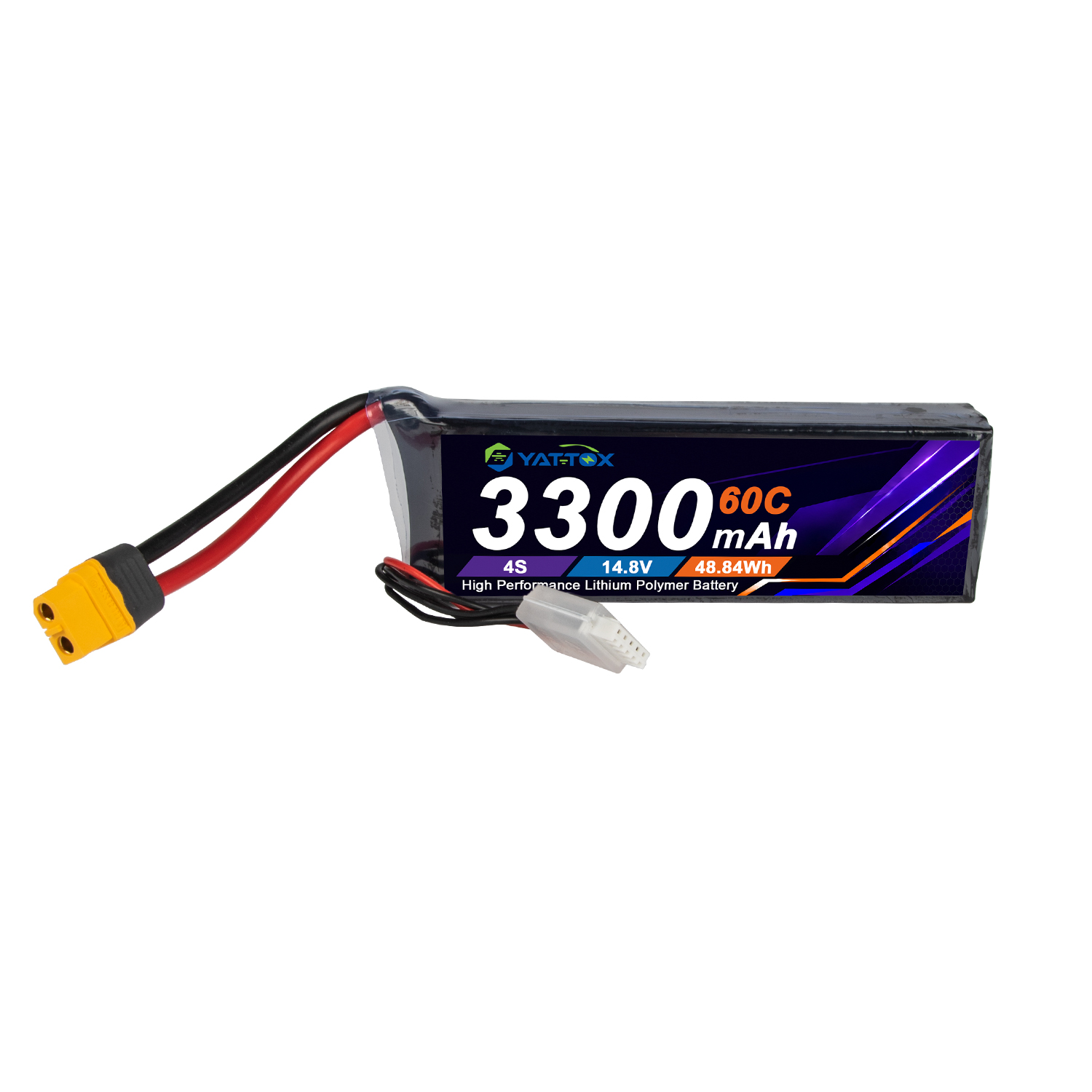 Drone Battery 4S - Аккумулятор LiPo Yattox 4S 3300 мАч