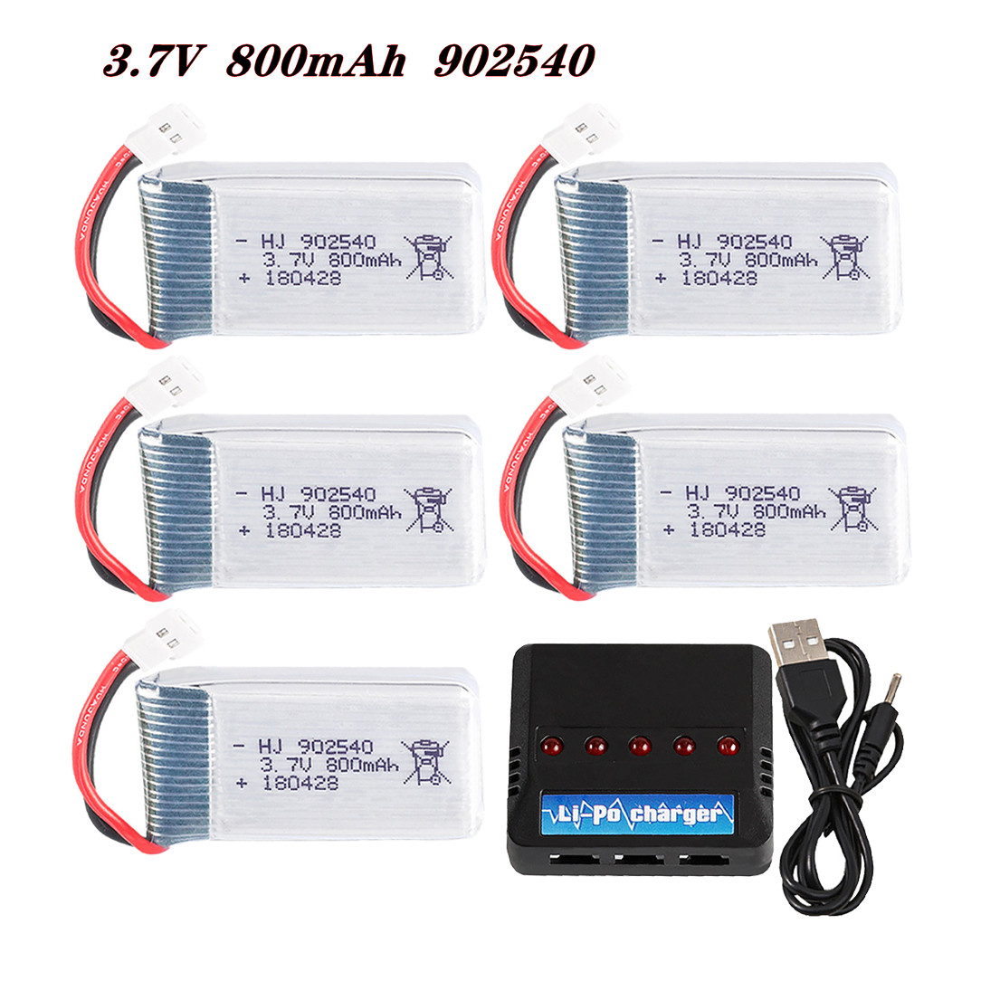 Drone Battery Lipo - 3,7 В 800 мАч 902540 25C