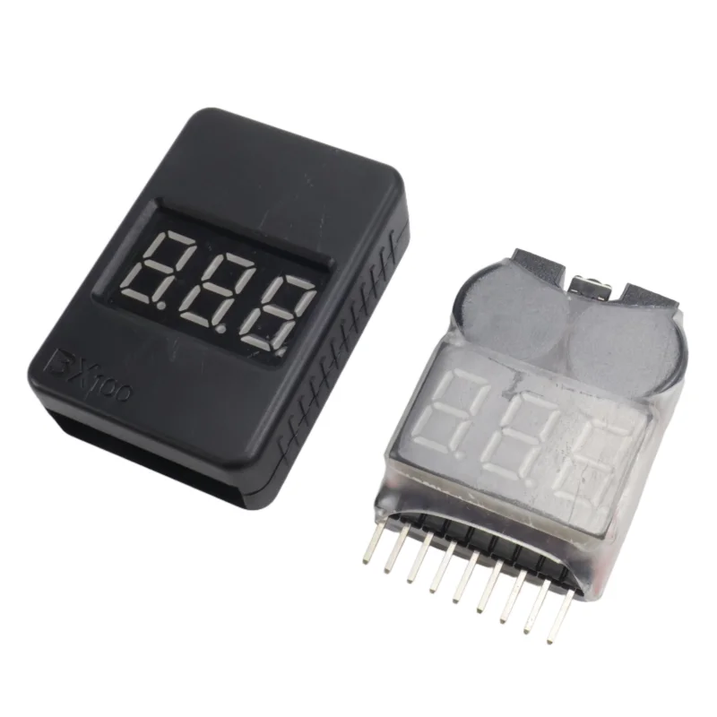 1-8S Lipo тестер напряжения ба – обзор и цена Drone Battery Voltage Checker