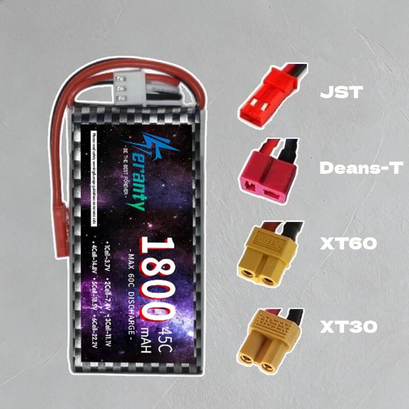 Аккумулятор LiPo TERANTY 2S 3S – обзор и цена Drone Battery 4S