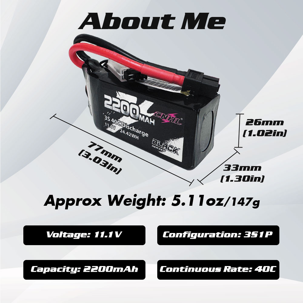 2 шт. CNHL 3S Lipo аккумулятор – обзор и цена Drone Battery 3S
