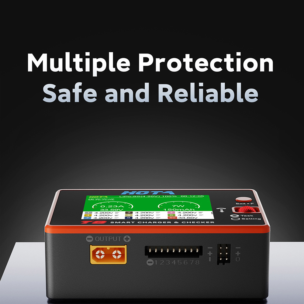 Умное зарядное устройство HOTA – обзор и цена Drone Battery Smart