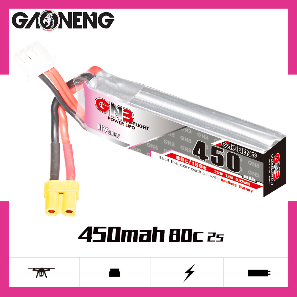 GNB LiPo аккумулятор HV 2S 7,6 – обзор и цена Drone Battery Lipo