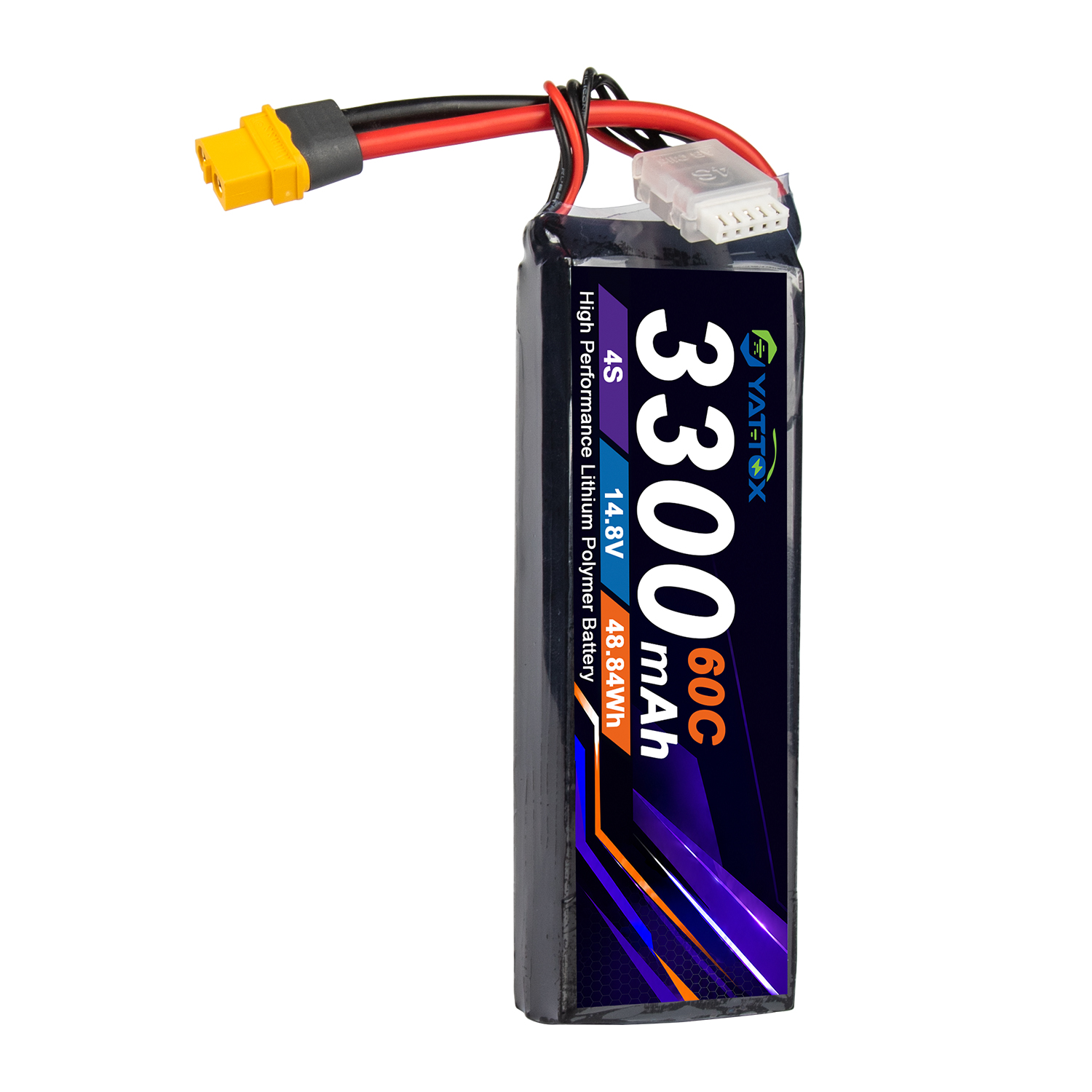 Аккумулятор LiPo Yattox 4S 330 – обзор и цена Drone Battery 4S