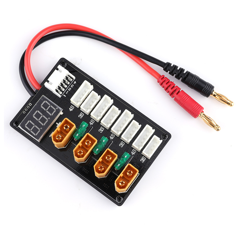 XT60 Plug 3S 4S Lipo батарея п – обзор и цена Drone Battery Parallel Board