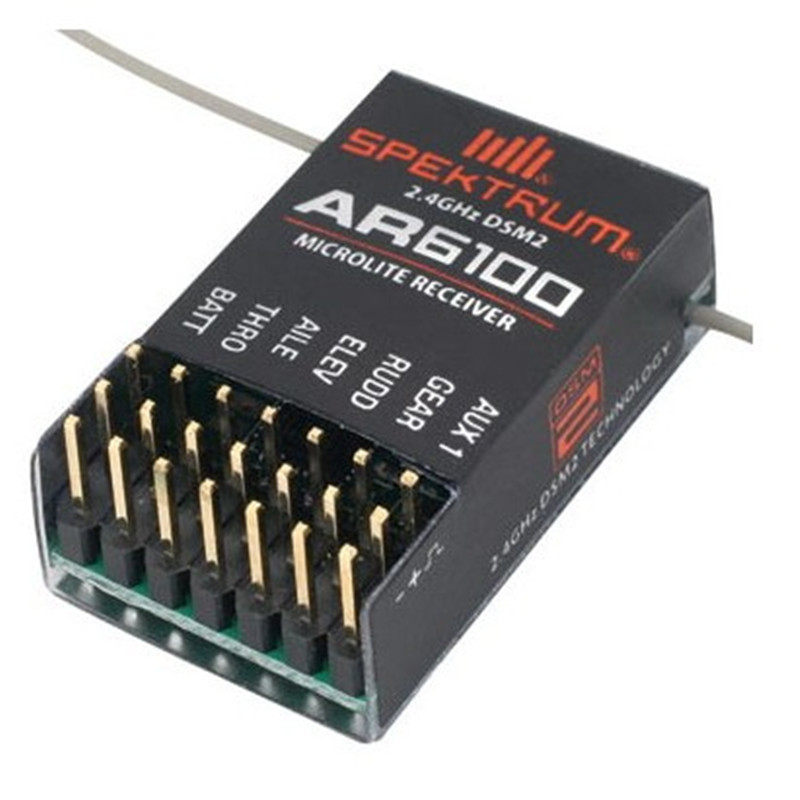 AR6100 DSM2 6-канальный 2,4 ГГ – обзор и цена Drone Battery Plate