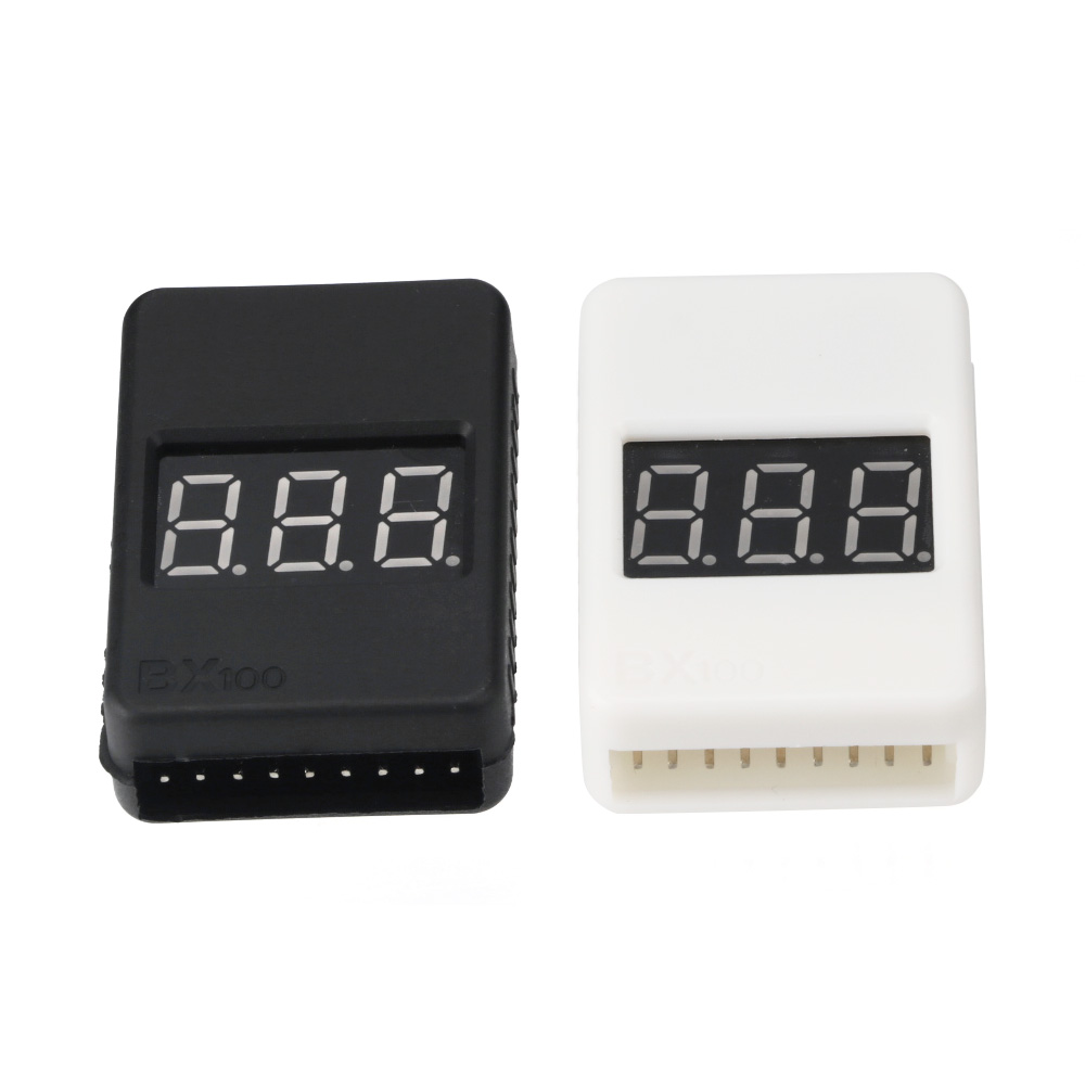 BX100 1-8S Тестер напряжения L – обзор и цена Drone Battery Voltage Checker