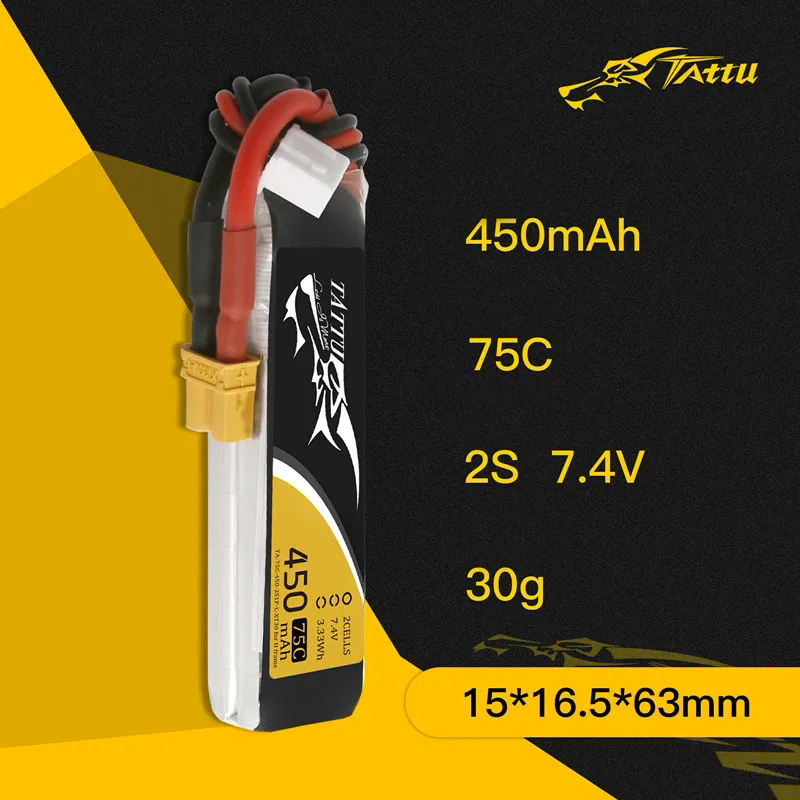 3 шт. Новый TATTU 450/500/550  – обзор и цена Drone Battery 4S
