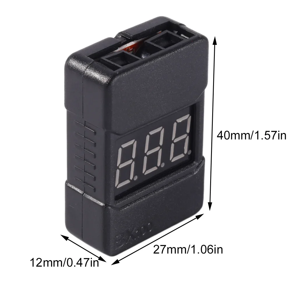 BX100 1-8S Тестер напряжения а – обзор и цена Drone Battery Alarm