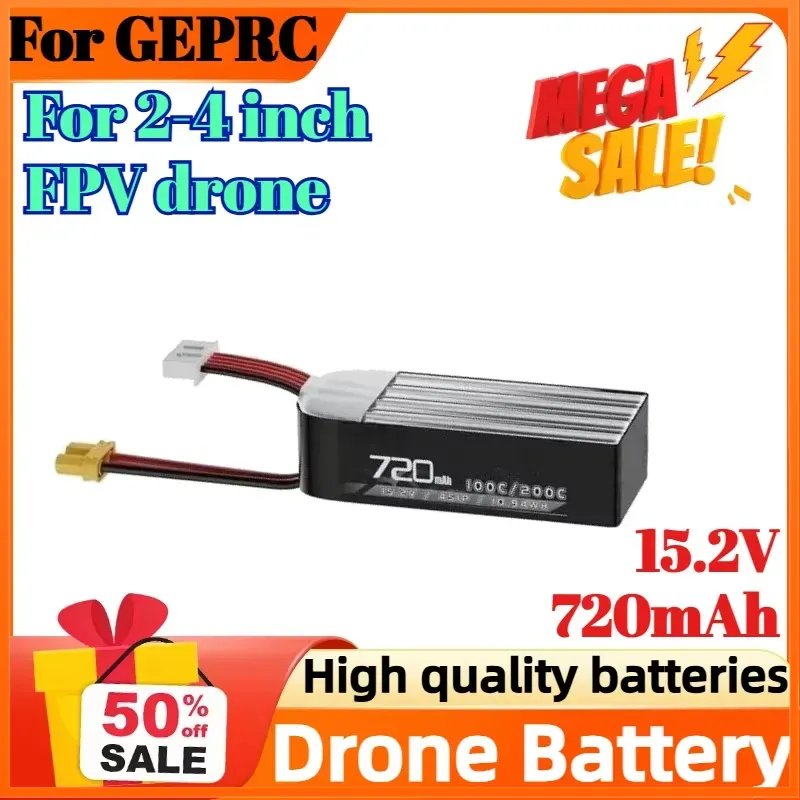 Аккумулятор 4S 15.2V 720mAh 10 – обзор и цена Drone Battery High Voltage