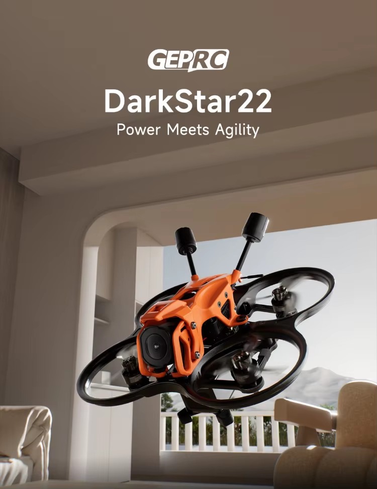 Новый FPV-дрон GEPRC DarkStar2 – обзор и цена Drone Battery 4S