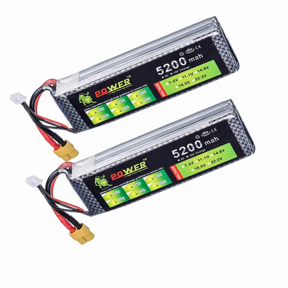 3S 5200 мАч 11,1 В 60C Lipo Ба – обзор и цена Drone Battery 3S